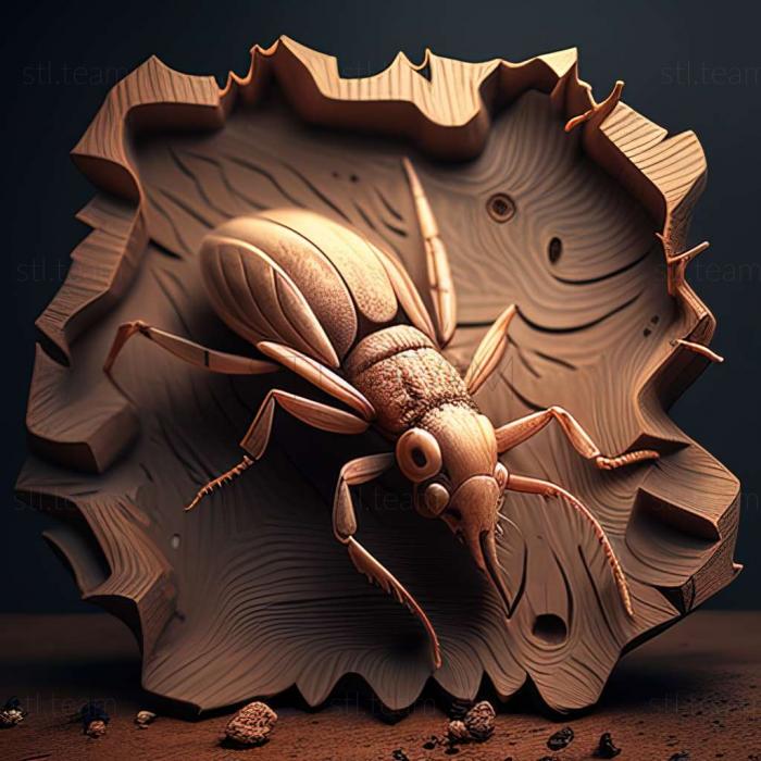 3D модель Pheidole praeusta (STL)